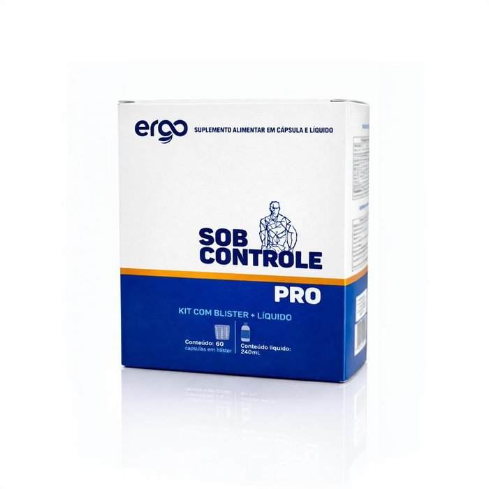 Kit Sob Controle Pro - 60 cápsulas + 240ml
